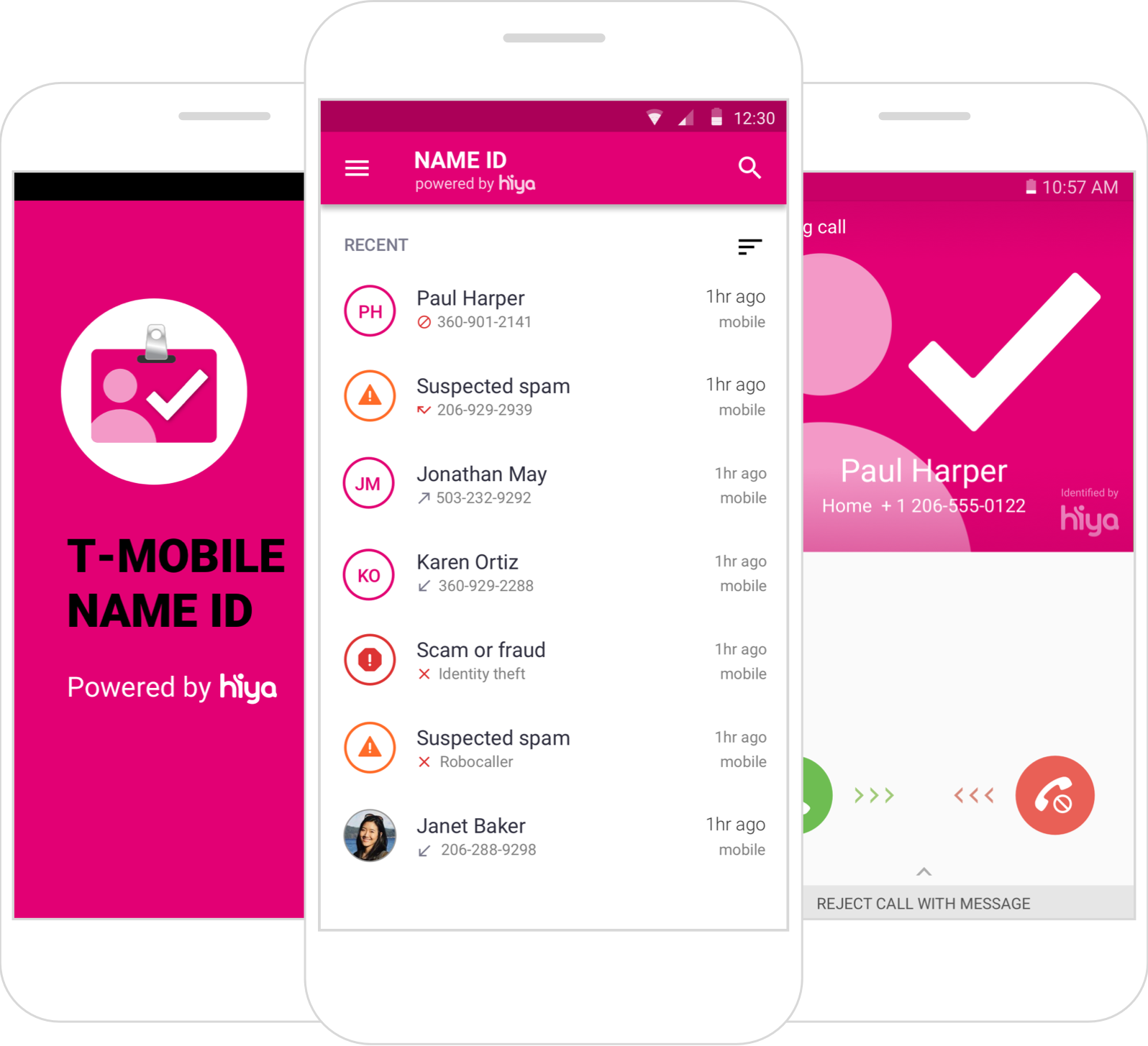 Partner with Hiya Samsung, TMobile, OEMs, Mobile Carriers