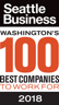 100 Best Companies to Work For 2018 - Seattle Business